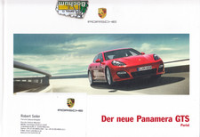 Porsche Panamera GTS Hardcover Prospekt 50 Seiten  08  - 2011