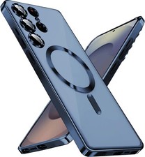 Hülle für Samsung Galaxy S25 Ultra MagSafe Silikon Schutz Hard Case Tasche TITAN