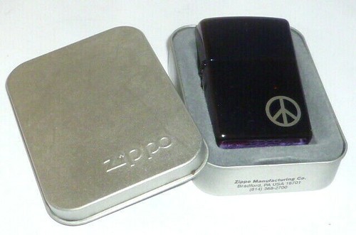 Altes zippo feuerzeug peace - altes,