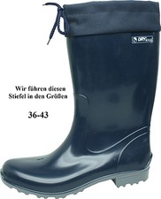 Dry Walk Damen Gummistiefel Regenstiefel Gartenstiefel Sara blau Größe 36-43