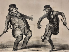 DAUMIER / LE CHARIVARI  1855