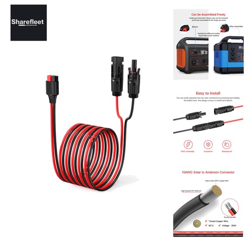 Solar anderson cable 10awg - to,