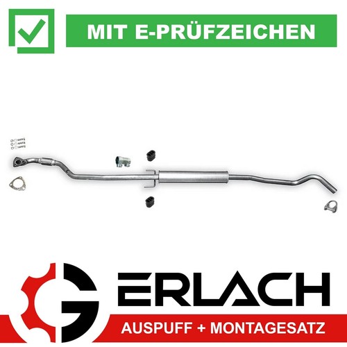 Mittelschalldämpfer für opel - für,