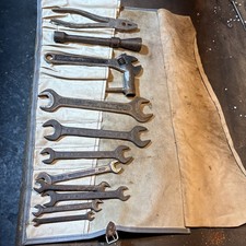 Bordwerkzeug Werkzeugrolle Werkzeug Oldtimer DDR Smalcalda WFR MZ Simson Trabant