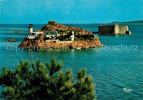 Carantec ile louet chateau - louet, et