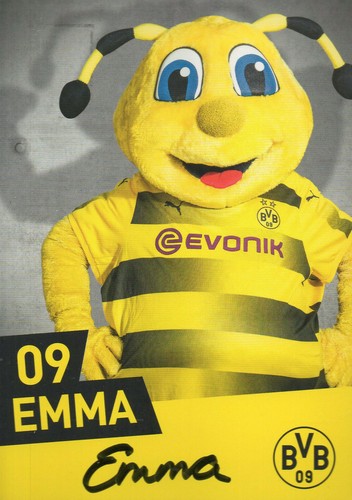 Autogramm maskottchen emma - -,