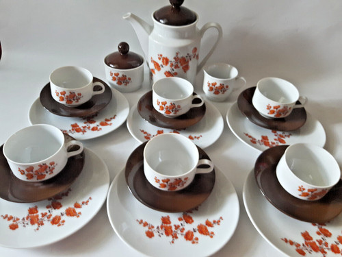 Personen porzellan service - 6, service-