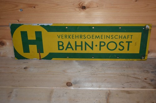 Altes blechschild - altes,