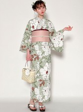 Grail blumenmuster yukata set - grail,