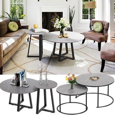 2er set couchtisch rund - 2er,