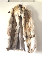 Pelz Fur Weste Michael Kors XS Coyote