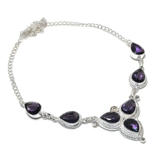 Lila amethyst edelstein - lila,