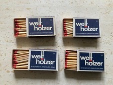 4 Schachteln Welthölzer  -„die guten" Sicherheitszündhölzer  Rar ! - für Sammler