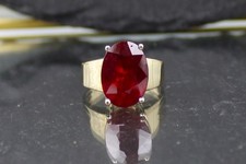 Rubinring, Rubin-Goldring aus