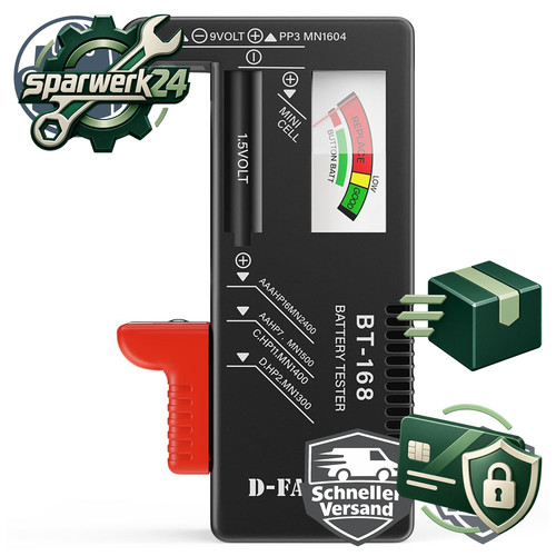 Batterietester volt checker - batterietester,
