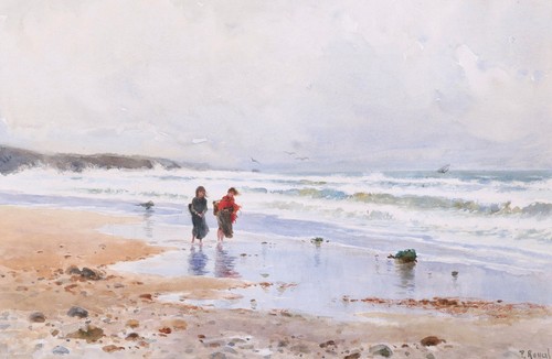 Aquarell französische - aquarell,
