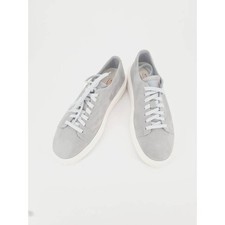 Flache Schuhe grau-weiß dicke