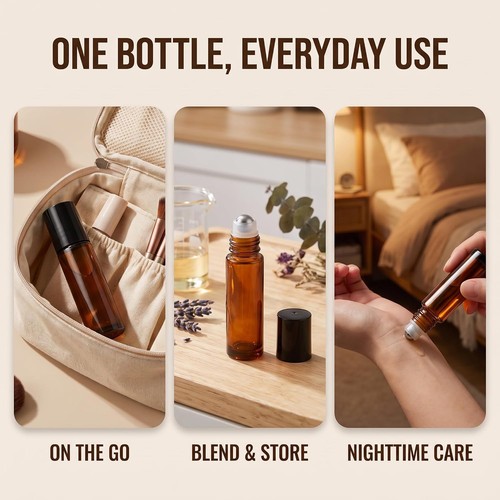 Braune glasflaschen 50ml - glasflaschen,