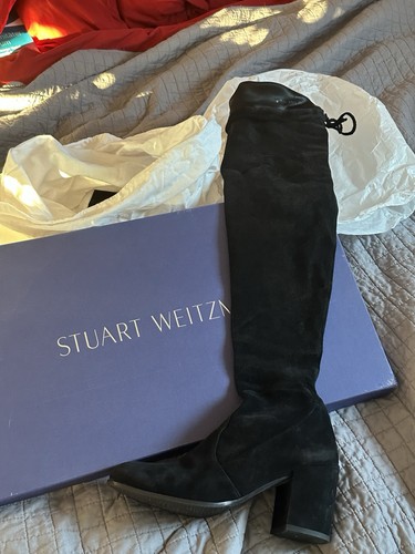 Damen stuart weitzman schwarz - weitzman,