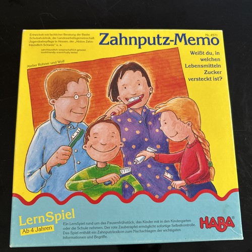 Haba 4571 zahnputz memo - haba,