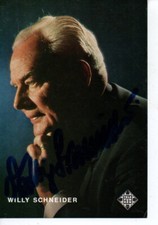 Autogramm - Willy Schneider