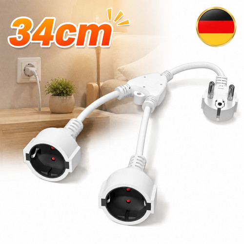 Doppelstecker für steckdose - für,