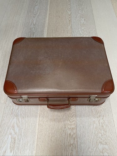 Reisekoffer 1950er leder - reisekoffer,