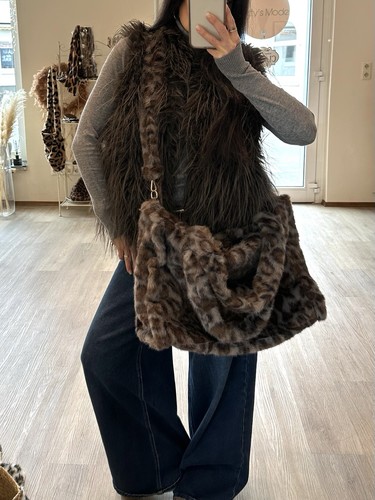 Damen tasche plüsch - damen,