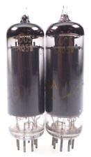 2x 6005 = 6AQ5W = EL90 Sylvania matched pair GOLD BRAND Radio Röhre tube >100%