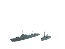 Modell Schiffe 1 :1250 passt