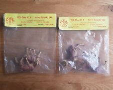 Hirschkuh und Hirschkalb / Rothirsch und Hirschkuh VEB Plaho Steinach DDR in OVP