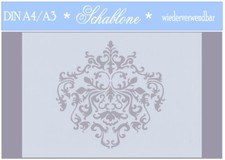 Schablone-Vintage-Shabby-A4-A3