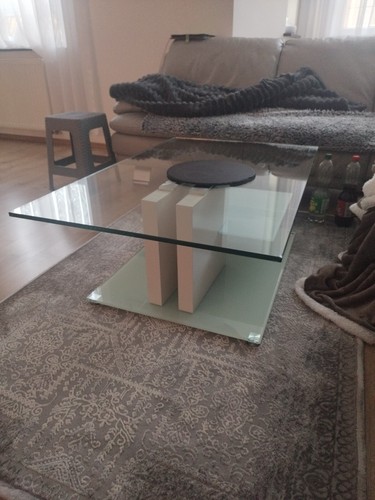 Couch tisch glas verkaufen - tisch,