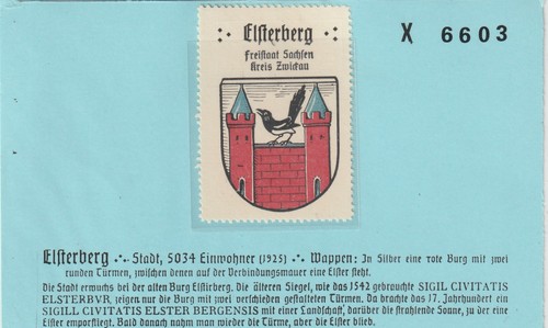 Reklamemarke wappen von - wappen,