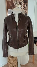 Gipsy Lederjacke, braun, aktuelle Farbe, Gr. L (eher S/M), NEU