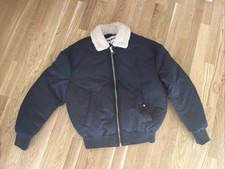 Review Bomberjacke - Gr. XS - Blau mit Kragen - Top Zustand ??