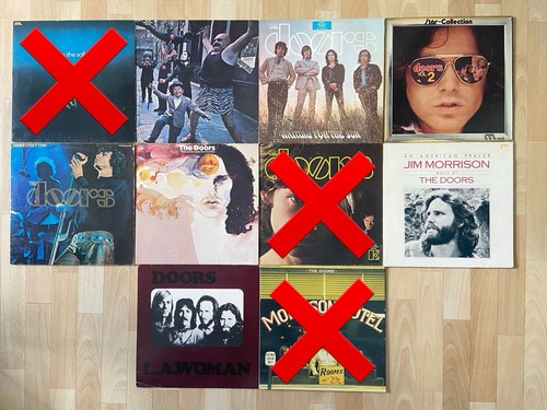 Vinyl schallplatten von the - 7x,