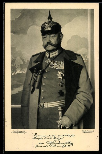 Paul von hindenburg - von,