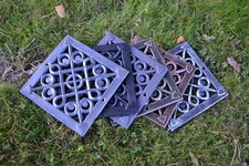 17,7 x 17,7 Mix Lüftungsgitter elüftungsgitter Abluftgitter Antik Gusseisen Ofen