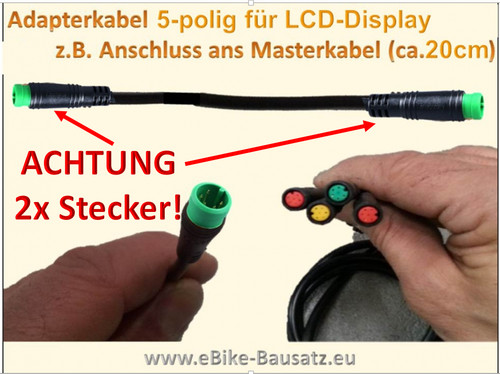 Adapterkabel higo polig - , 5-polig