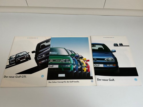 Konvolut prospekte - vw,