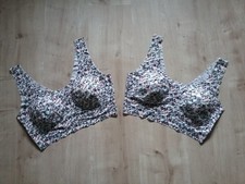 2 x sloggi Zero Feel Top Größe XL Bustier super bequem Print Top - BH ohne Bügel