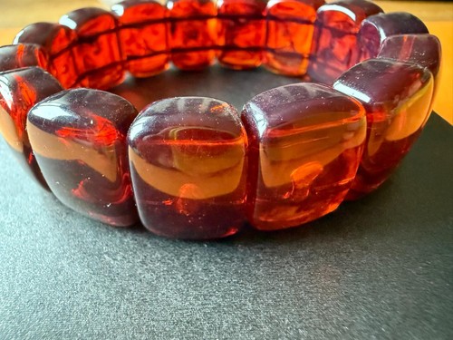 Armband aus cognacfarbenem
