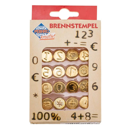 Brennstempel zahlen zeichen - brennstempel, zahlen/zeichen