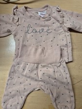 Set von H&M rosa Gr. 50 Hose