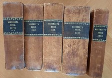 1829-1838 Monumenta Boica