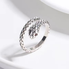 Damen Ring Schlange Motiv