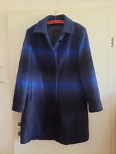 Erich Fend Mantel  Blau Gr. 46
