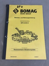 BOMAG BPR 45/55D Betriebs-u. Wartungsanleitung VIBRATIONSPLATTE  06.2017 /13/