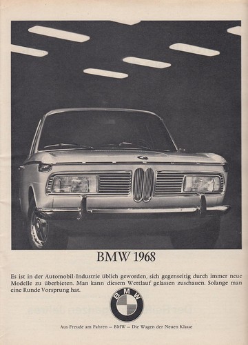 Bmw 2000 reklame - bmw,
